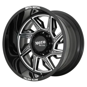 Moto Metal – MO997 HURRICANE – Black – 20″x10″ -18mm – Summer Wheels – MO99721063318NR